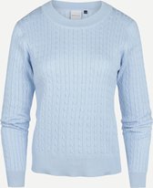 Steppin' Out Vrouwen Trui Steppin' Out Lente/Zomer 2022 Trui Katja Sweater Vrouwen - Regular Fit -  - Blauw (XL) Blauw  Maat: XL