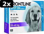 2x - FRONTLINE HOND SPOT ON L 6 PIP