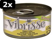 2x VIBRISSE KITTEN TUNA/EI 24X70GR