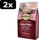 2x CARNILOVE SALM/TURK KITTENS 2KG