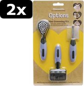 2x MINI GROOMING SET