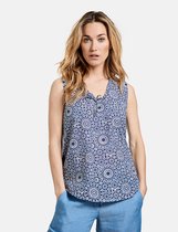 GERRY WEBER Dames Top met gebatikt motief