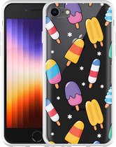 iPhone SE 2022 Hoesje Ice cream 2 - Designed by Cazy