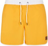 Urban Classics Zwemshorts -XXL- Retro Geel