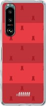 6F hoesje - geschikt voor Sony Xperia 5 III -  Transparant TPU Case - AZ Alkmaar #ffffff