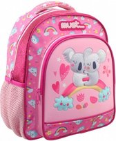 rugzak koala meisjes 8 liter 27 x 31 cm polyester roze