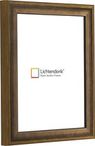 Fotolijst - Venetiaans Ontwerp - Brons Goud - Fotomaat 20x60 - Ontspiegeld glas - Art.nr. 10107942920601