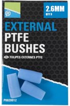 Preston External PTFE Bushes - 2.6mm - Blauw