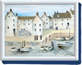 dienblad Cornish Harbour 44 x 34 cm hout crÃ¨me