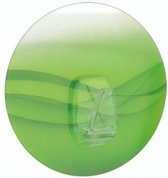 ophanghaak 8,5 cm rubber groen