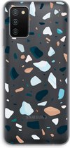 Case Company® - Samsung Galaxy A03S hoesje - Terrazzo N°13 - Soft Cover Telefoonhoesje - Bescherming aan alle Kanten en Schermrand