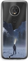 Case Company® - Motorola Moto G6 hoesje - Wanderlust - Soft Cover Telefoonhoesje - Bescherming aan alle Kanten en Schermrand