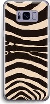 Case Company® - Samsung Galaxy S8 hoesje - Arizona Zebra - Soft Cover Telefoonhoesje - Bescherming aan alle Kanten en Schermrand