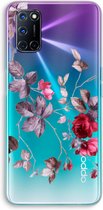 Case Company® - Oppo A72 hoesje - Mooie bloemen - Soft Cover Telefoonhoesje - Bescherming aan alle Kanten en Schermrand