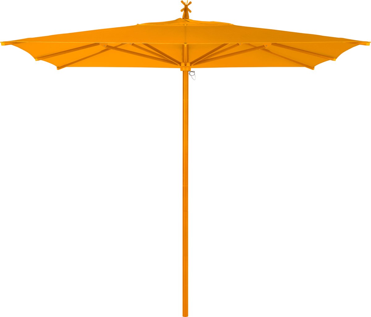 Lanterfant® Parasol Levi- Aluminium - Oker - 240cm