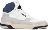 Floris Van Bommel Sfm-10117-01 Hoge sneakers - Leren Sneaker - Heren - Wit - Maat 41⅓