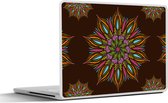 Laptop sticker - 11.6 inch - Mandala - Design - Bohemian - 30x21cm - Laptopstickers - Laptop skin - Cover