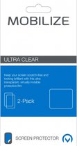 Mobilize - Screenprotector geschikt voor Motorola Moto G8 Plus | Mobilize Screenprotector Folie - Case Friendly (2-Pack)
