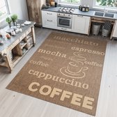 Tapiso Floorlux Vloerkleed Woonkamer Tapijt Keuken Maat- 120x170