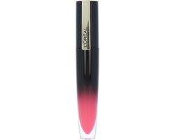 Foto: L or al paris brilliant signature lippenstift 306 be innovative rood ultra glanzend