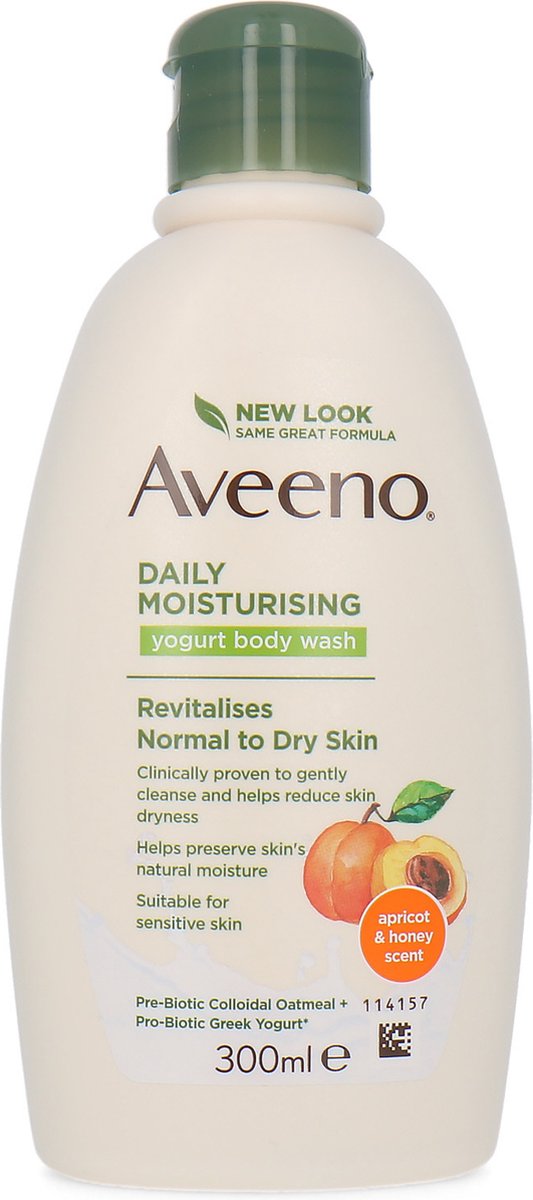 Aveeno Daily Moisturizing Yogurt Body Wash - 300 ml