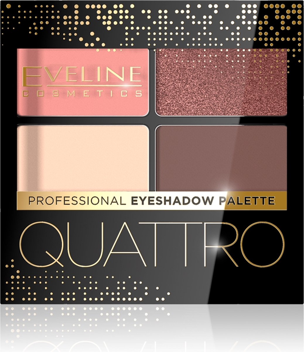 Eveline - Quattro Professional Eyeshadow Palette Eyeshadow 06 7.2G