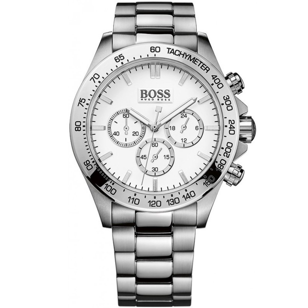 Hugo Boss Black Sport Chic HB1512962 Horloge - Staal - Zilver - 46 mm