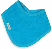 bandana slabber junior 38 cm katoen turquoise