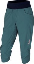 klimbroek Tarragona 3/4 dames polyamide turquoise mt L