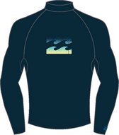 Billabong - UV-rashguard voor heren - Lange mouw - Team wave - Navy - maat M