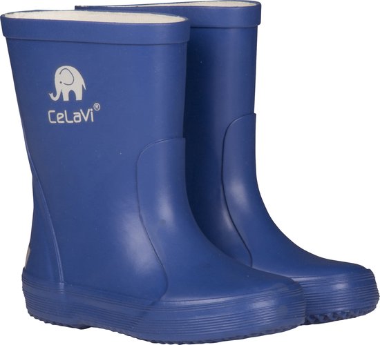CeLaVi - Basic regenlaarzen voor kinderen - Oceaanblauw - maat 25EU