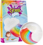 bruisbal Glibbi Boom regenboog junior 10 x 6 x 3 cm wit