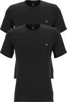Calvin Klein CK ONE cotton crew neck T-shirts (2-pack) - heren T-shirts O-hals - zwart -  Maat: M