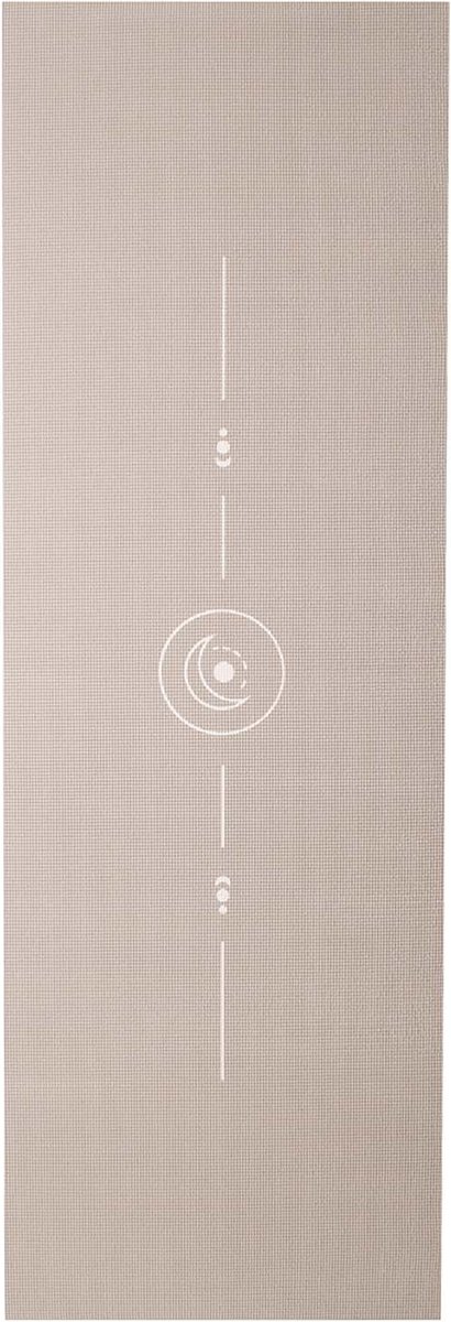 Yogamat sticky extra dik align taupe - Lotus | 6 mm | fitnessmat | sportmat | pilates mat