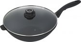 wokpan inductie XD 30 cm aluminium zwart