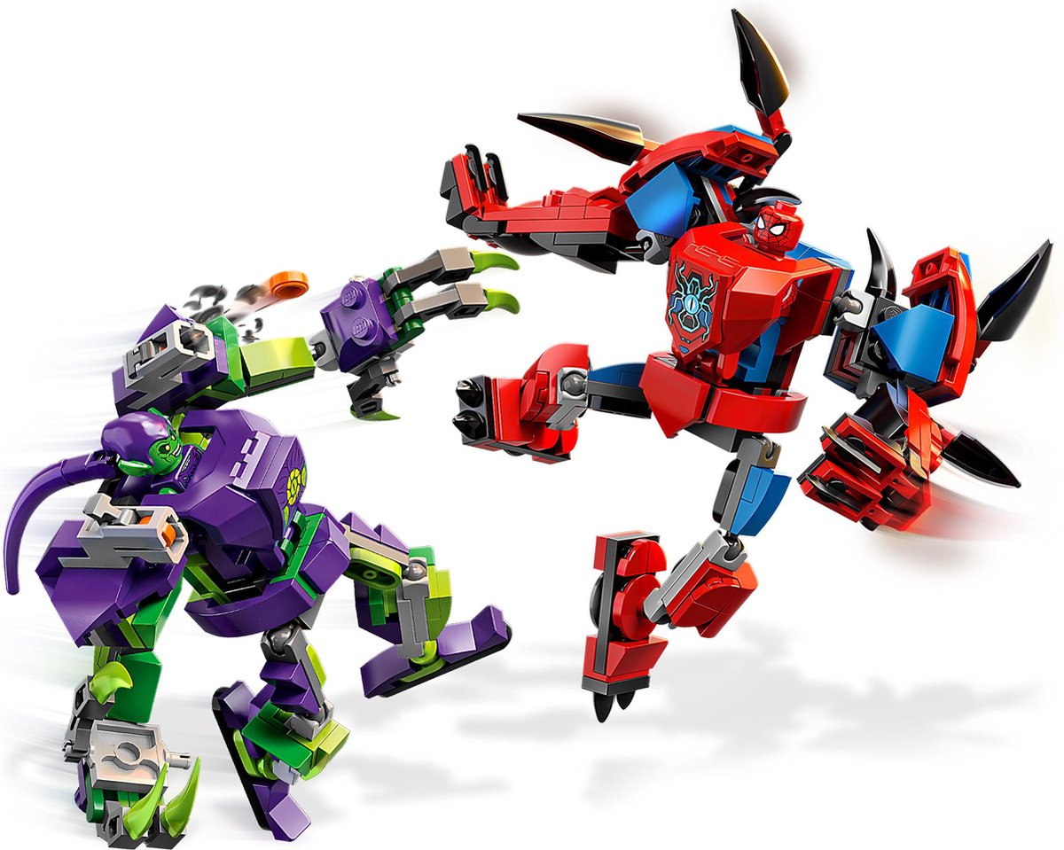 Lego Marvel 76219 Spiderman & Green Goblin mechagevecht — afbeelding 3