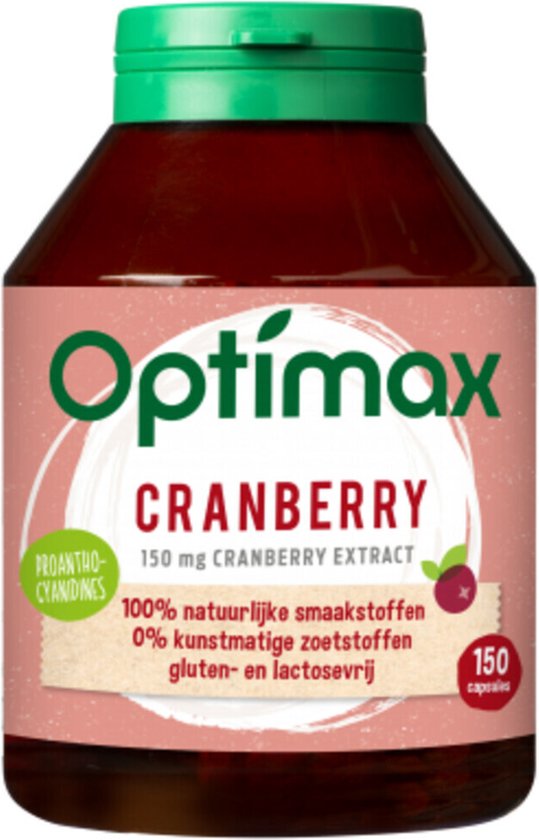 Optimax Cranberry 150 caps