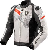 REV'IT! Jacket Apex TL White Black - Maat XL