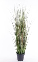 Kunstplant groen gras sprieten 65 cm - Grasplanten/kunstplanten voor binnen gebruik