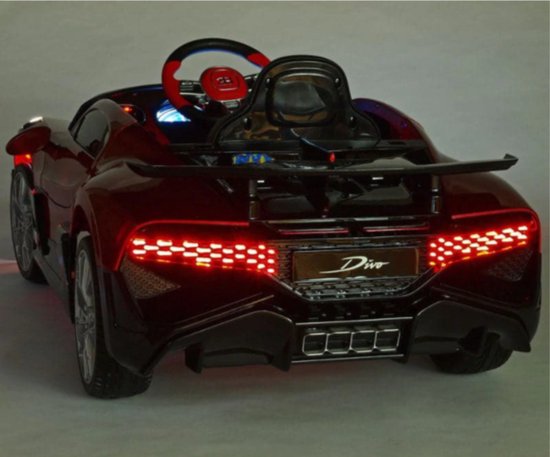 Thumbnail van een extra afbeelding van het spel Bugatti Divo Kinderauto 12 Volt + 2.4G met Afstandsbediening (zwart) elektrische kinderauto