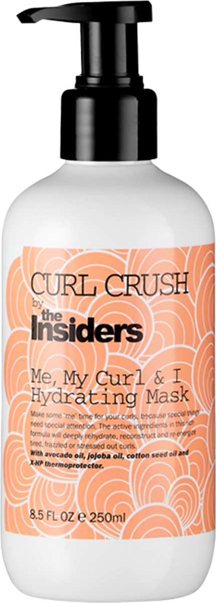 The Insiders - Curl Crush Me, My Curl & I Hydrating Mask - 250ml