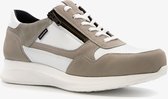 Tudo Volta leren heren sneakers - Wit - Maat 46 - Uitneembare zool