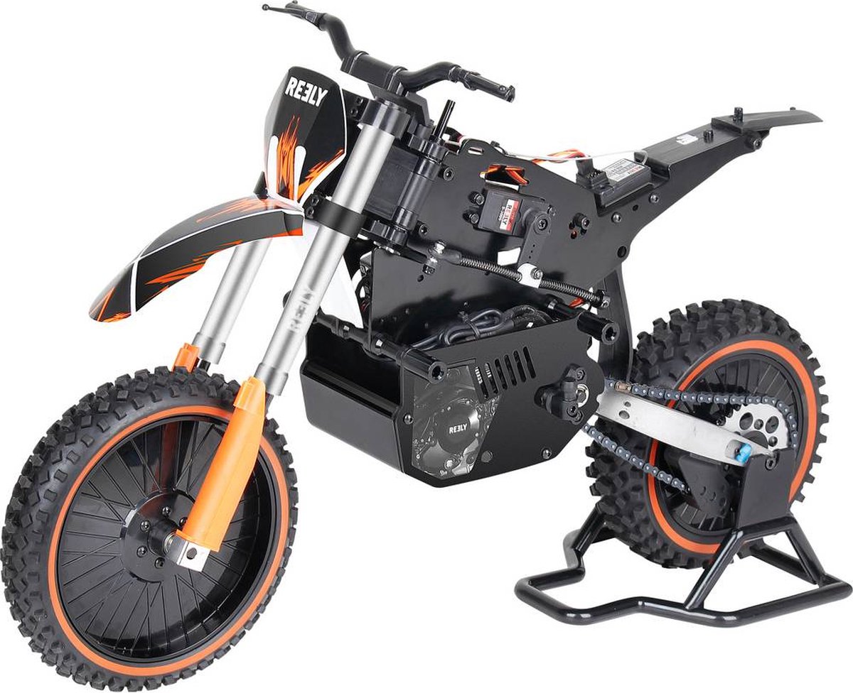 Reely Dirtbike brushless 1:4 Moto RC électrique prêt à fonctionner