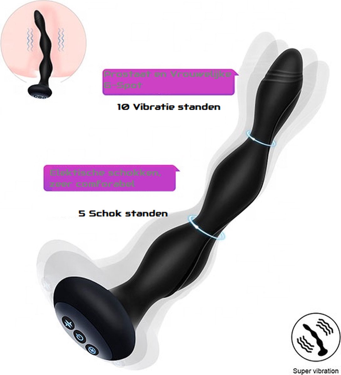 TipsToys Anaal Vibrator Man Stroom