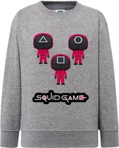 Sweater Squid game  6003 Grey Size : L