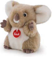 Trudi Fluffy Knuffel Koala 18 cm - Hoge kwaliteit pluche knuffel - Knuffeldier voor jongens en meisjes - Bruin - 18x18x10 cm maat S