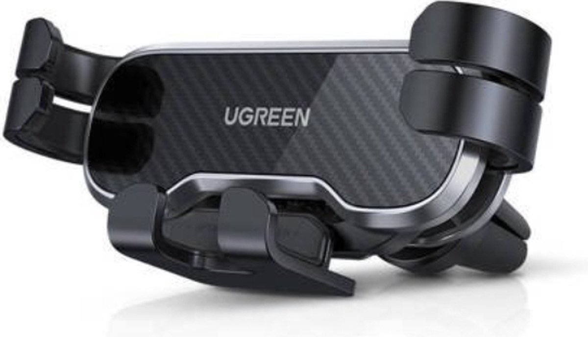 UGREEN Auto Telefoon Houder Zuignap Windscherm Dashboard Houder Compatibel met Iphone Samsung Huawei (zwart) 023438