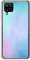 Case Company® - Samsung Galaxy A12 hoesje - Mist pastel - Soft Cover Telefoonhoesje - Bescherming aan alle Kanten en Schermrand