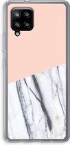 Case Company® - Samsung Galaxy A42 5G hoesje - A touch of peach - Soft Cover Telefoonhoesje - Bescherming aan alle Kanten en Schermrand