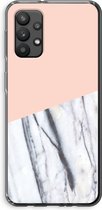 Case Company® - Samsung Galaxy A32 4G hoesje - A touch of peach - Soft Cover Telefoonhoesje - Bescherming aan alle Kanten en Schermrand